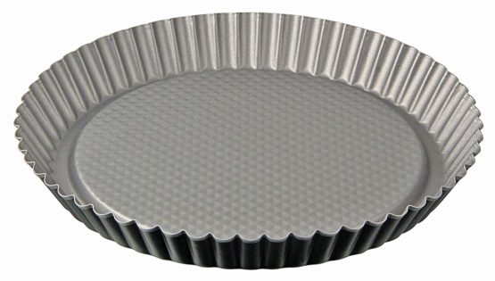 Zenker Pie pan Energy Ø28 cm in anthracite-silver, Stainless Steel, 28 x 28 x 3.5 cm