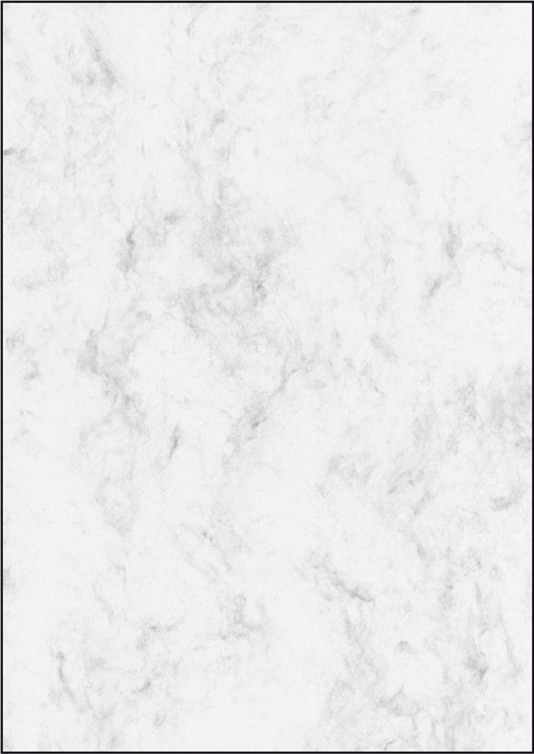 SIGEL DP396 Marbled Writing Paper, A4, 200 gsm double sided, Grey, 50 sheets