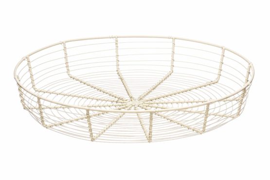 Premier Housewares Bread Basket - Cream