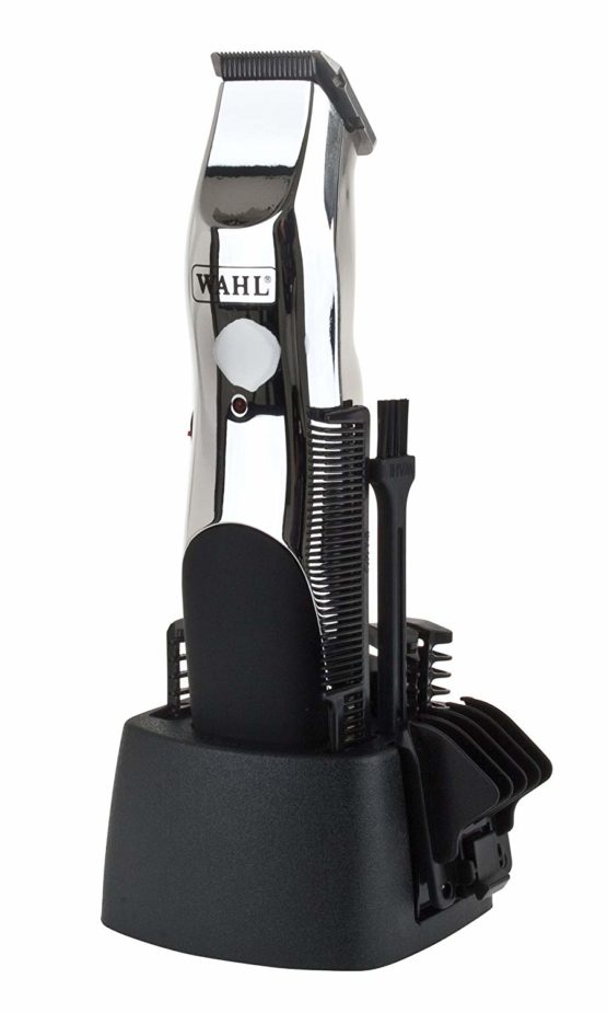 Wahl Groomsman Rechargeable Beard Trimmer, Beard Trimmers for Men, Stubble Trimmer, Male Grooming Set, Cordless Beard Trimmer, Beard Care Kit