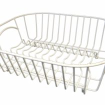 Delfinware White Plate Sink Basket