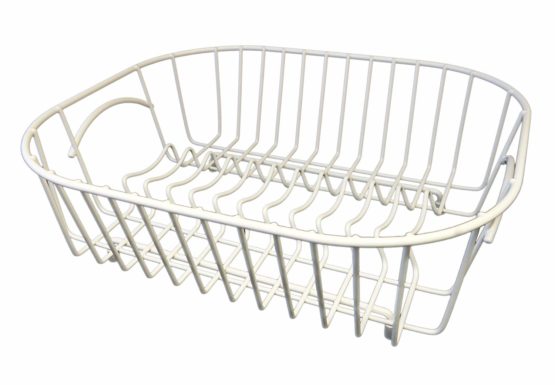 Delfinware White Plate Sink Basket