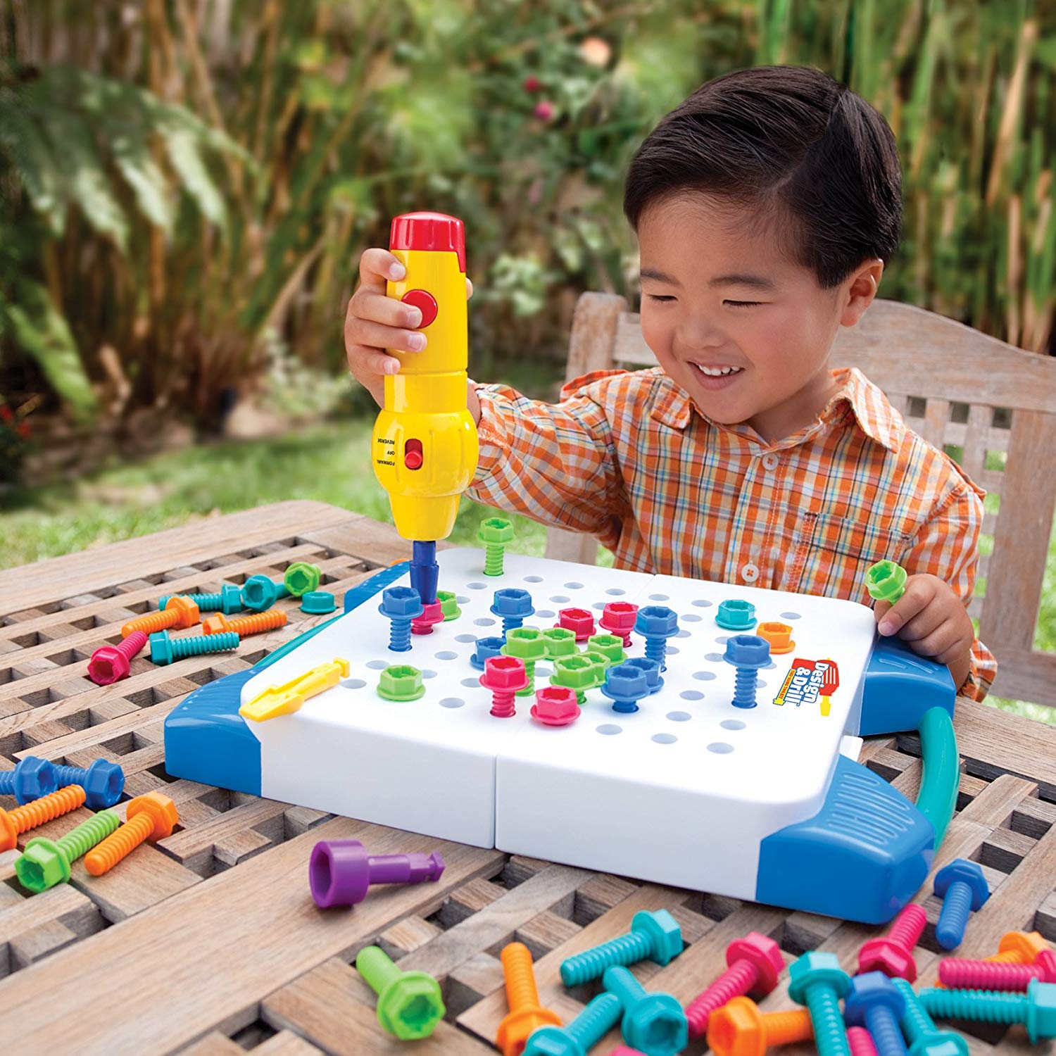 Learning Resources EI-4117 Design & Drill Take-Along Toolkit, Multicoloured - Image 3