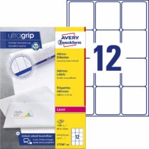 Avery Purpose Form L7164-100 Address-Labels, 63.5 x 72 mm, 100 Sheet/1.200 Labels, White