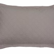 Emily McGuinness 50 x 70 Plus 2 cm Naoimi Matelasse Pillow Sham, Chalk Pink