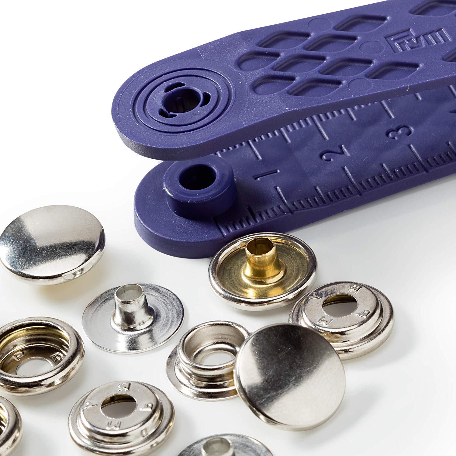 Prym - Sport Mini Silver (13mm) Non-Sew Press Fasteners - 1 Unit, PRYM_390501-1, One Size - Image 4