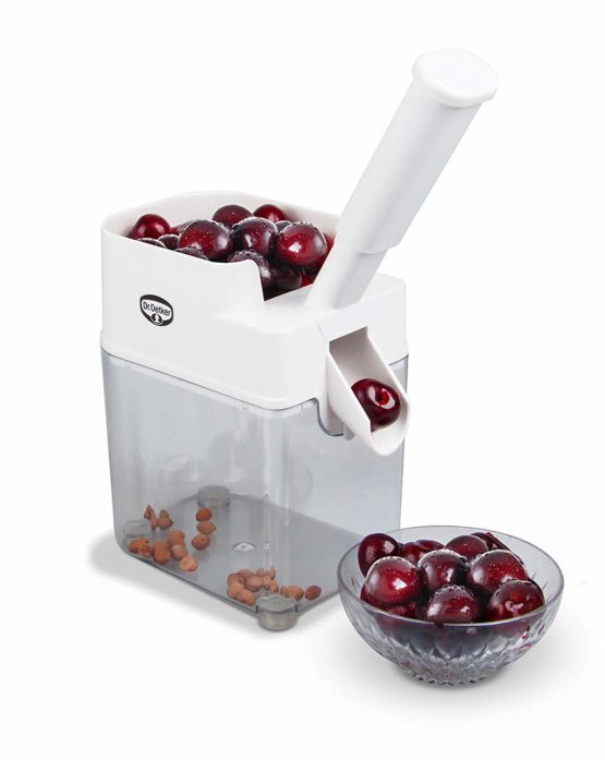 Dr. Oetker 3243 Cherry Stoner, Plastic, white, 14.5 x 10.5 x 33.5 cm - Image 2