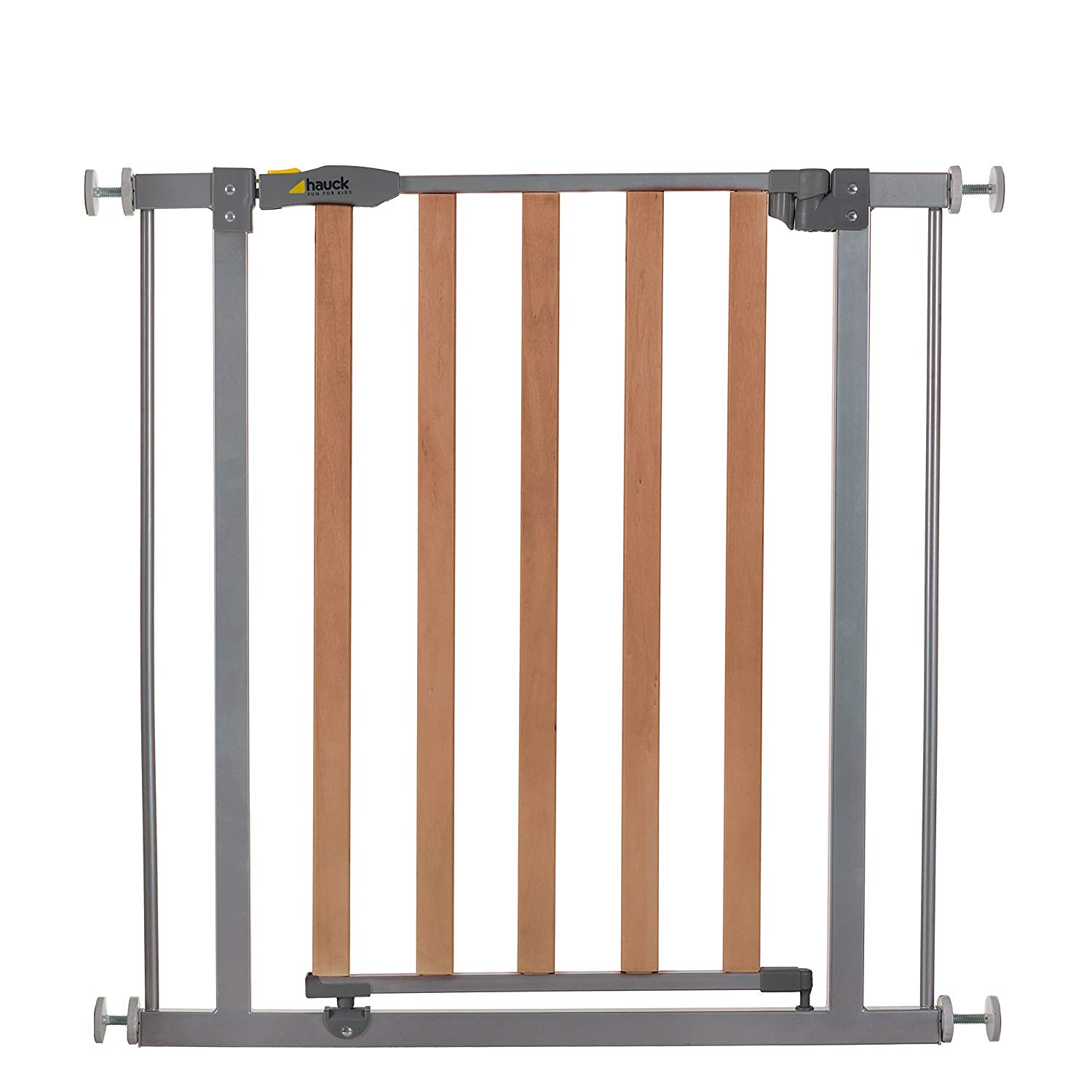 Hauck Safety Gate for Doors and Wood Lock / Pressure Fit / 75 80 cm Large / Extendable with