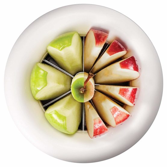 Dexam 17851039 360 System Wedgie, Apple Slicer and Corer, Red - Image 2