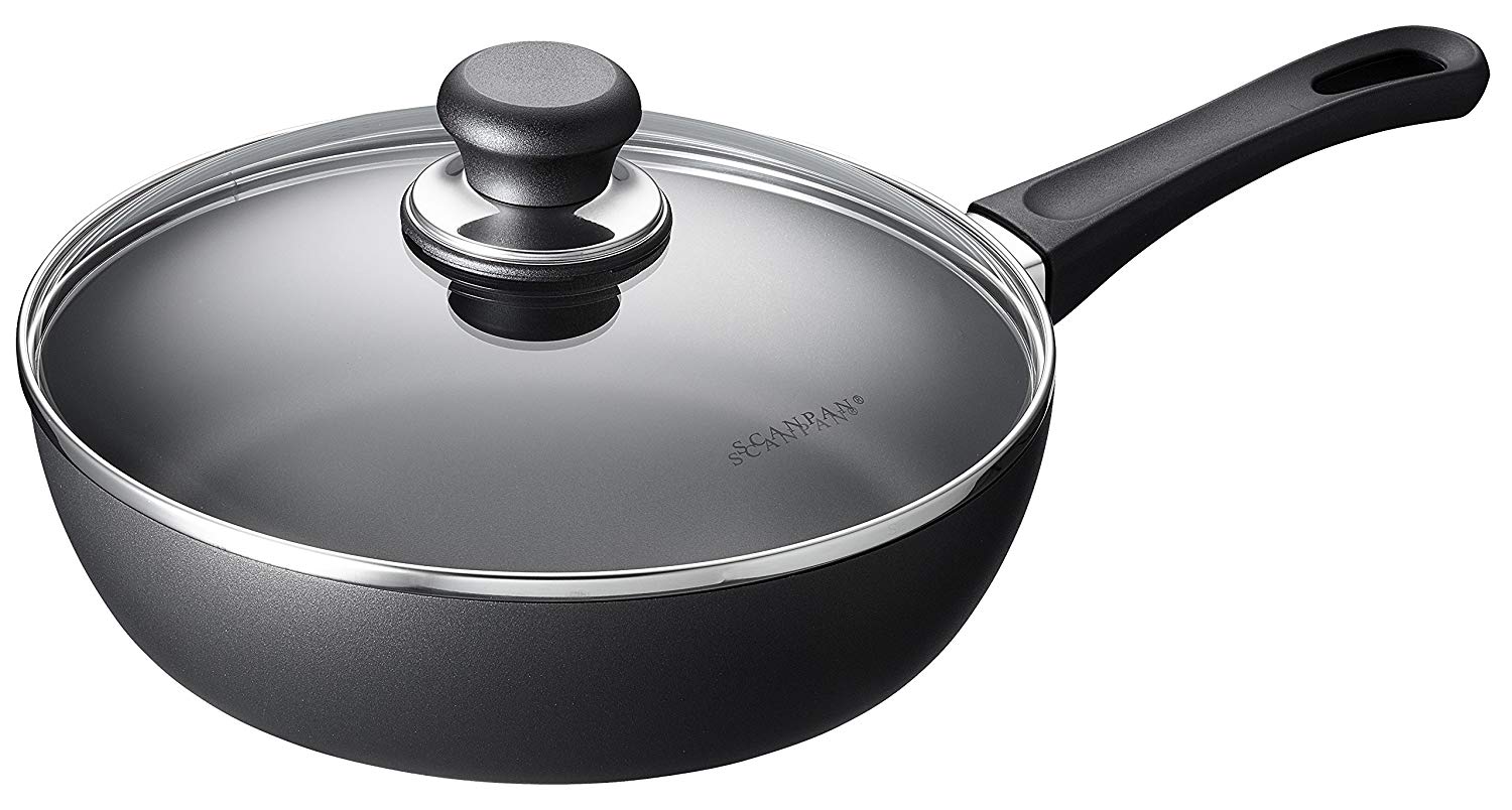 SCANPAN 24cm Cast Aluminium Sauté Pan - Image 2