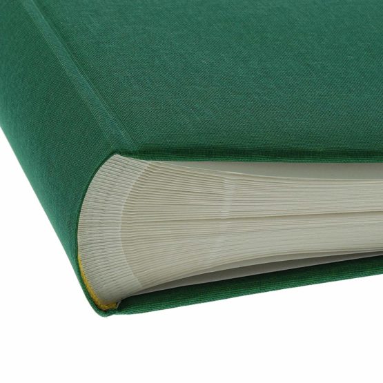 Goldbuch Trend Photo Album 25 x 25 cm, 60 Pages with Pergamine, dark green, 30x31 cm - Image 4