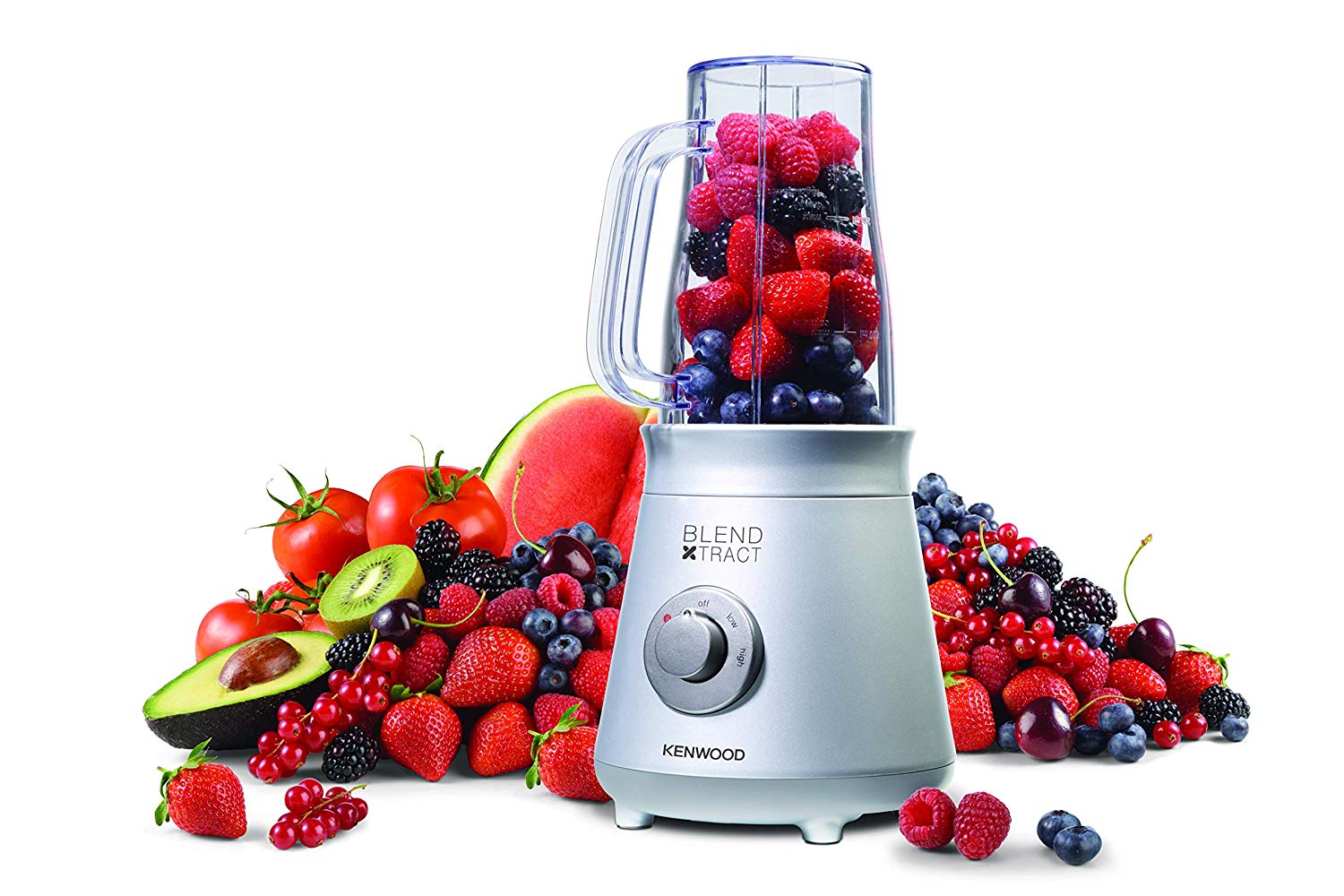 Kenwood Smoothie Maker, 0.5 Litre, 300 W, Silver BigaMart