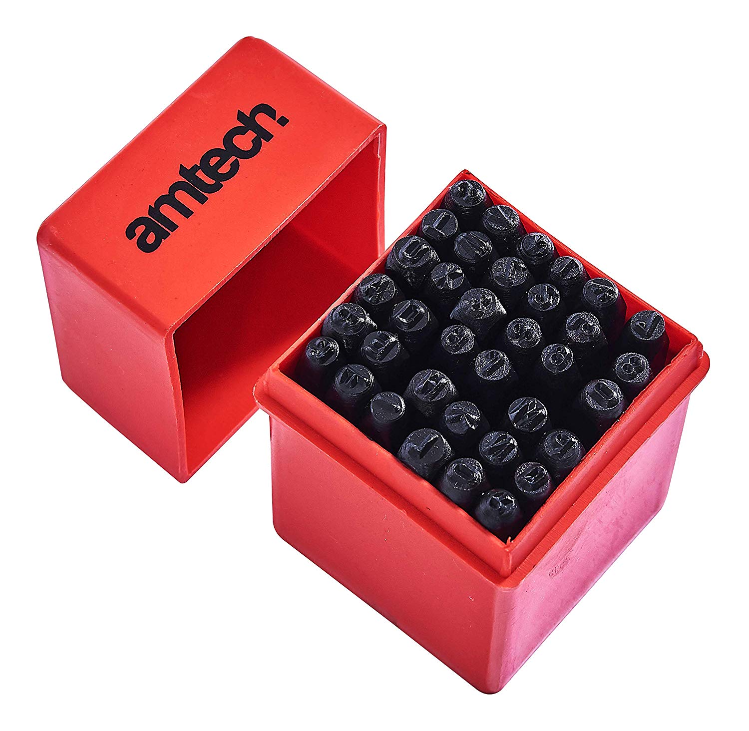 Amtech H0500 36 Piece Number and Letter Punch Set, Black - Image 2
