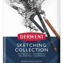 Derwent Sketching Pencils and Blocks with Accessories, Set of 12, Professional Quality, 34305