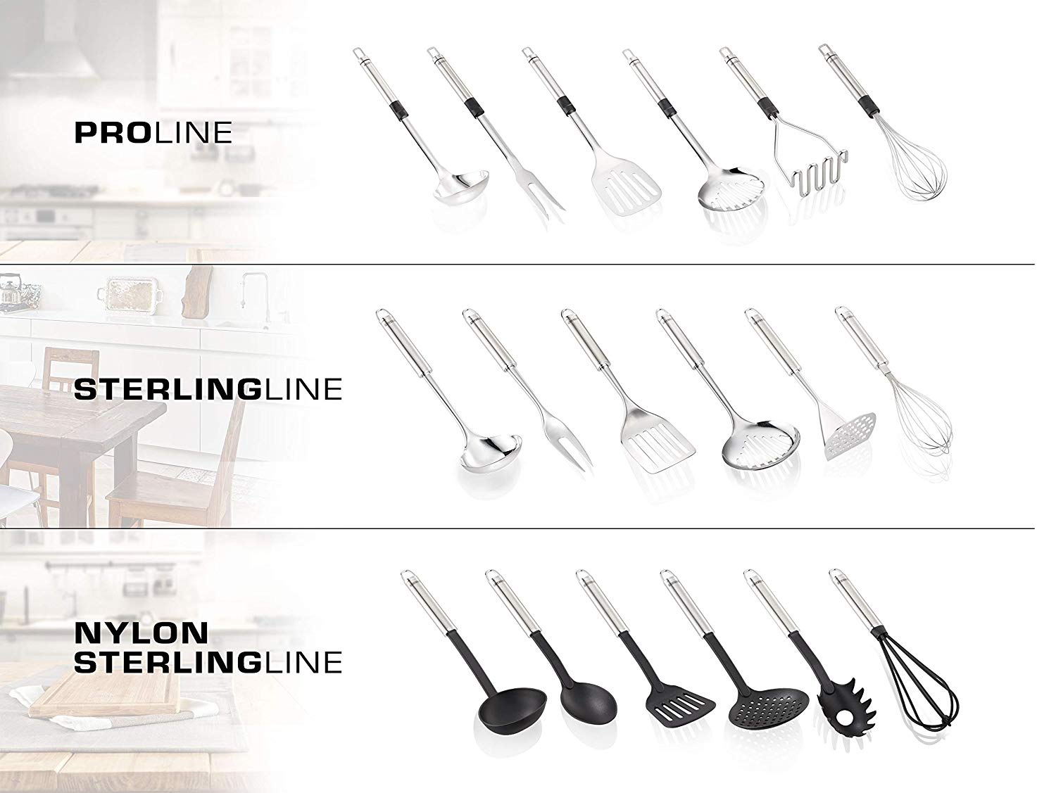 Leifheit Spatula Proline Metal and Plastic, Dishwasher Safe, Sterling Stainless Steel, Cake Spatula - Image 2