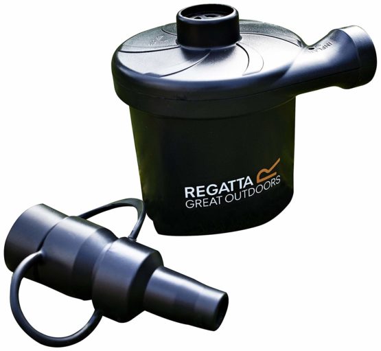 Regatta 12V Electric Pump Camping Accessories Black - Black