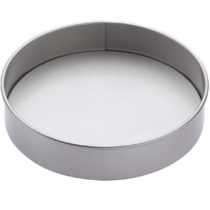 KitchenCraft KC2BK15 Non Stick Cake Tin with Loose Base, Round, Steel, 20.5 cm, Silver