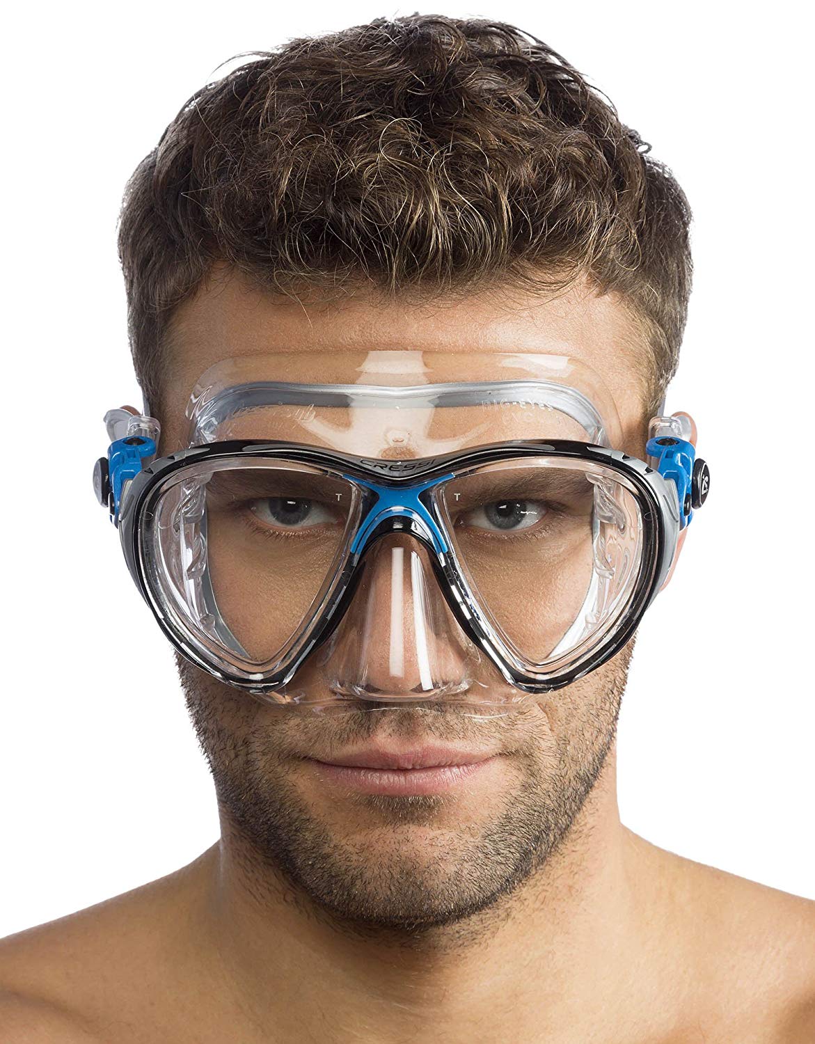 Cressi Big Eyes Evo & Alpha Ultra Dry Snorkel Set Adults, Silicone Snorkel Mask, Dry-Top Breathing Tube, Fit Diving Mask - Image 3