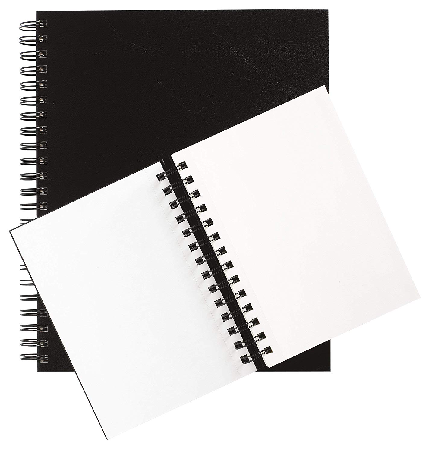 Clairefontaine, Ref 96662C, Hard Cover Wirebound Sketch Book (100 Sheets), 12 x 18cm in Size, 90gsm Paper, Side Wirebound