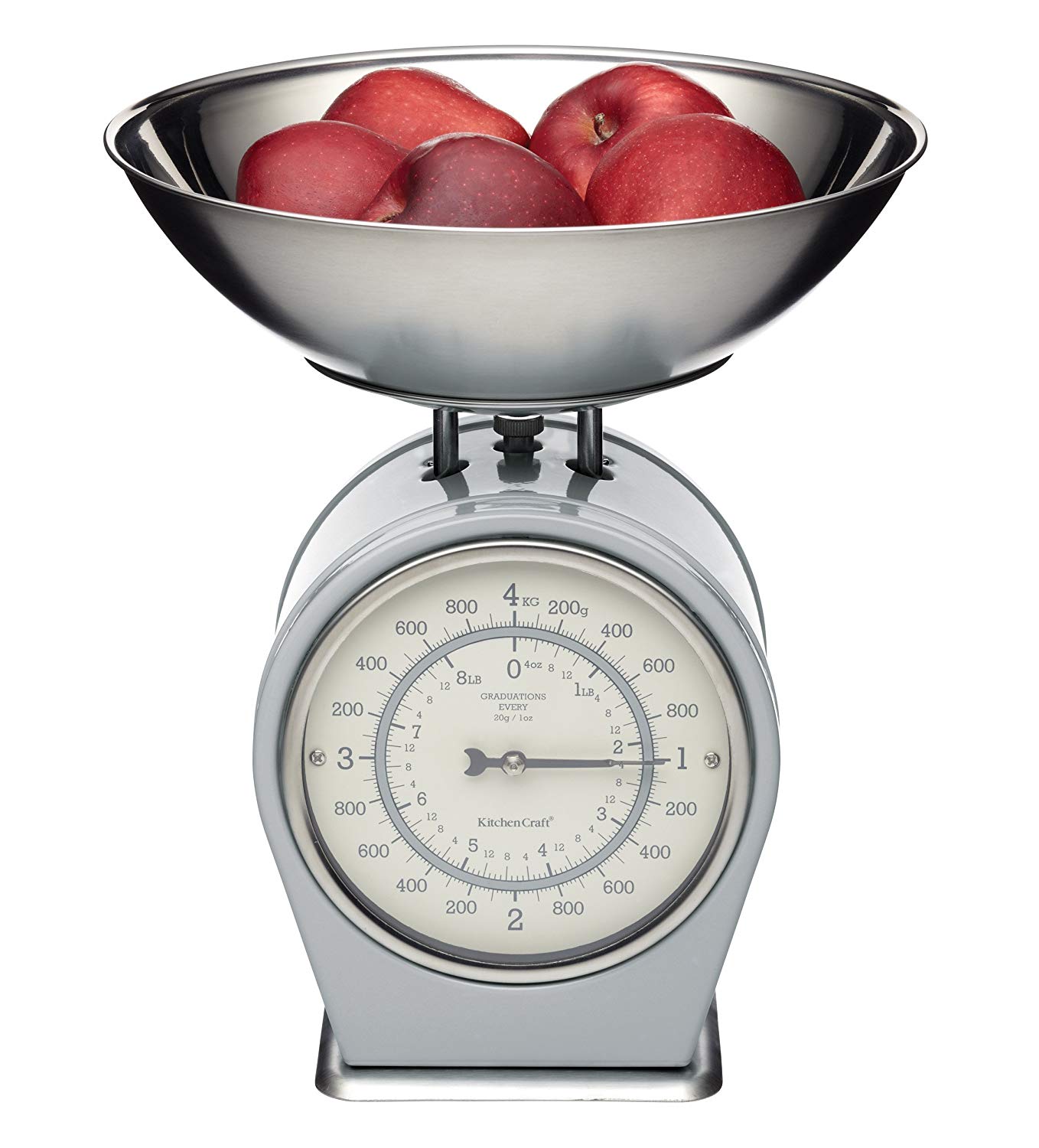 KitchenCraft Living Nostalgia Mechanical Kitchen Scales, Vintage Inspired Traditional Weigh Scales - Image 2