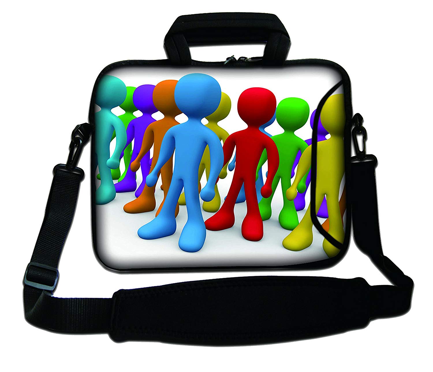 10" 10.3" Laptop Notebook Soft Bag Neoprene Case With Handle and Shoulder Strap