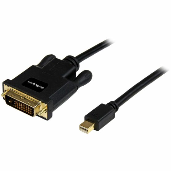 StarTech 6ft Mini DisplayPort to DVI Cable - M/M - mDP Cable for Your DVI Monitor / TV - Windows & Mac Compatible (MDP2DVIMM6B)