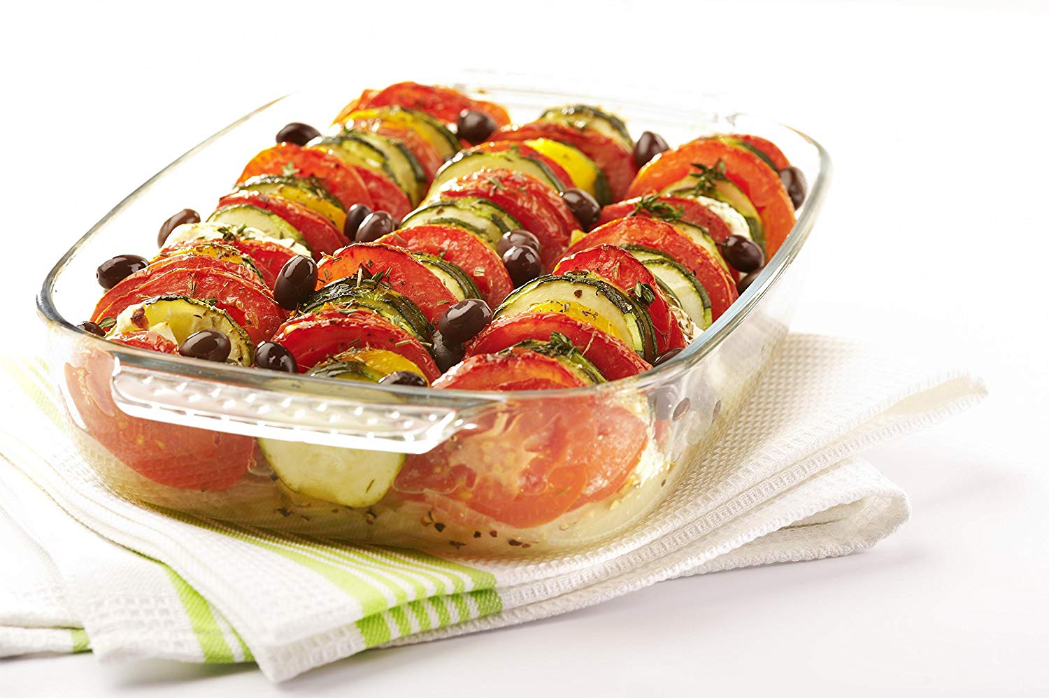 Pyrex Borosilicate Glass Rectangular Roaster with Easy Grip Handles, 39x25cm, transparent, 25 cm - Image 3