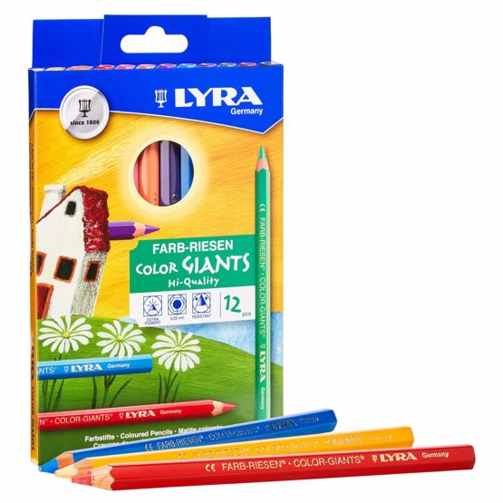 Lyra Giants Colouring Pencils 12 - Image 2