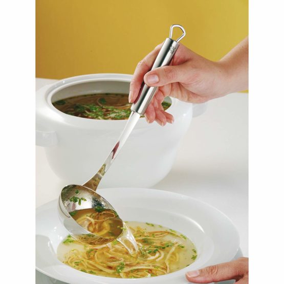WMF Profi Plus Soup Ladle, Silver, 30cm - Image 2