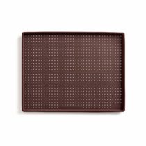 Lékué Pizza Mat, Silicone, Brown