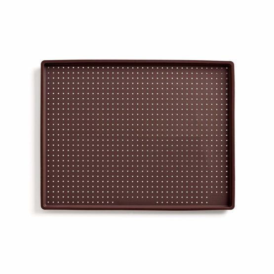 Lékué Pizza Mat, Silicone, Brown