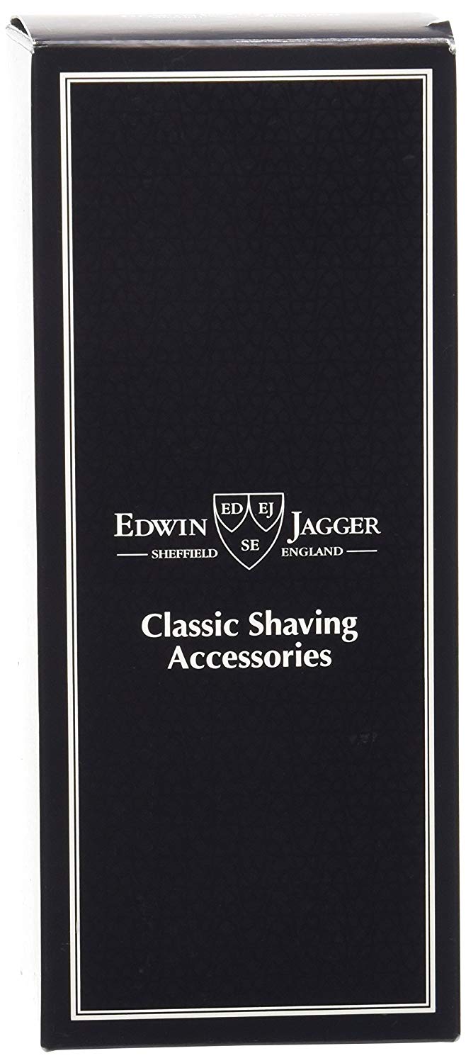 Edwin Jagger Best Badger Shaving Brush with Drip Stand - Small, Imitation Ebony - Image 3