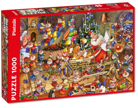 Piatnik 5379 "Ruyer - Santa Claus Puzzle (1000-Piece)