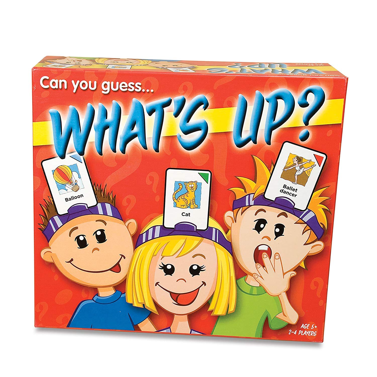 Whatโs Up? Family Board Game - Fast-Paced Word Guessing Party Game for Kids & Adults, Fun Group Game for 4+ Players Ages 8+