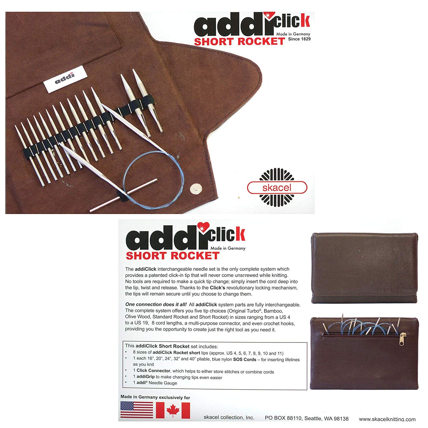 Addi Click Set - Short Lace, 62320, One Size - Image 3