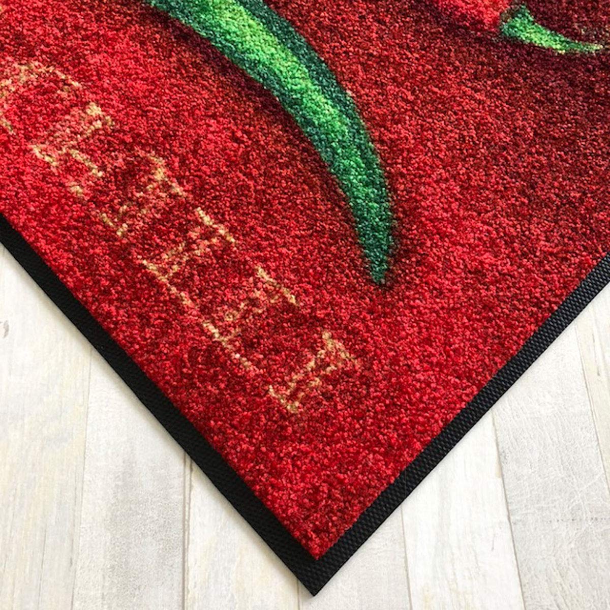Wash+Dry Doormat Hot Chili 60x180 cm multicoloured - Image 2