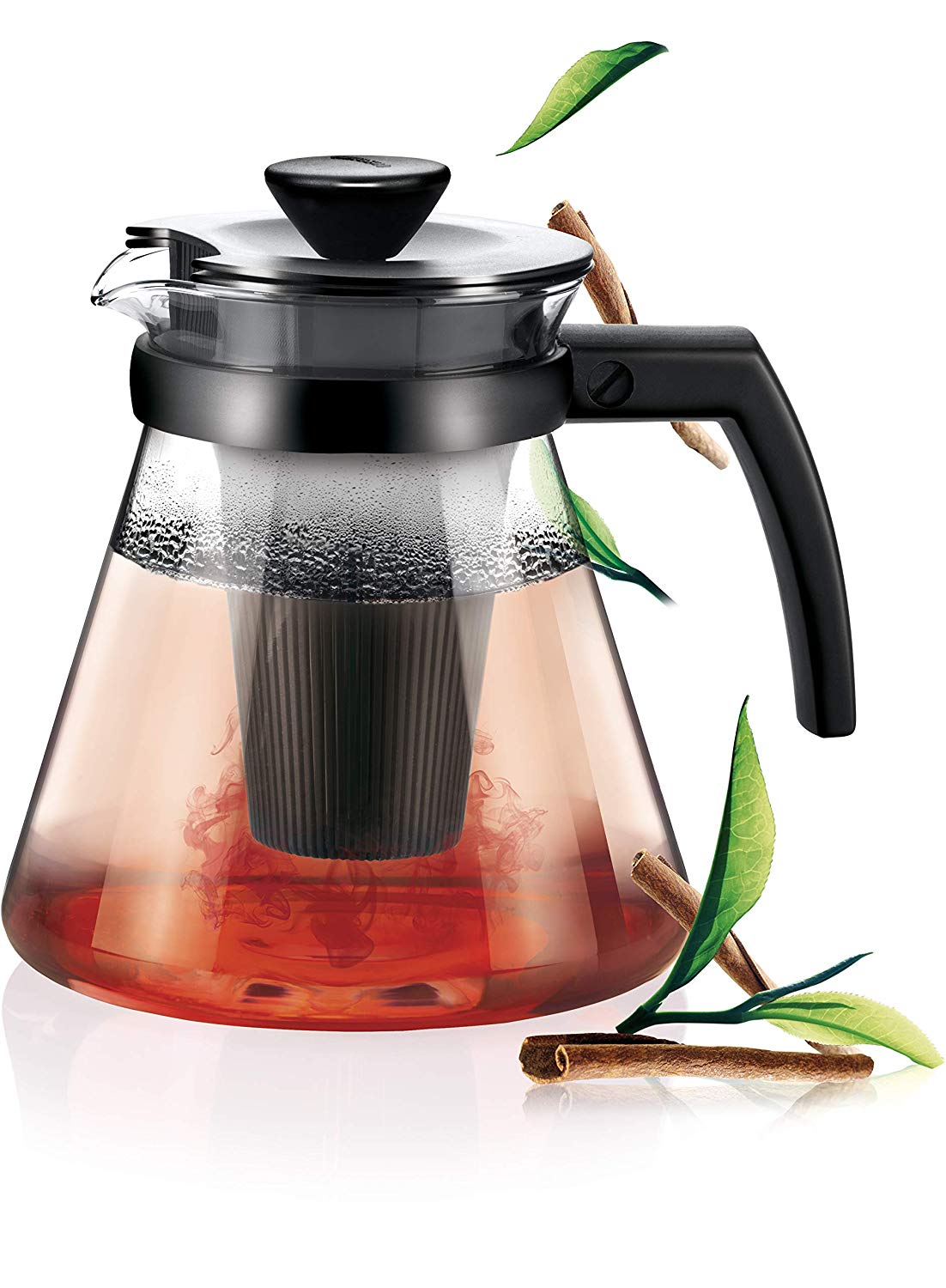 Tescoma Tea/Coffee Maker 1.7 L with Infuser Teo, Assorted, 18 x 15.8 x 21.8 cm