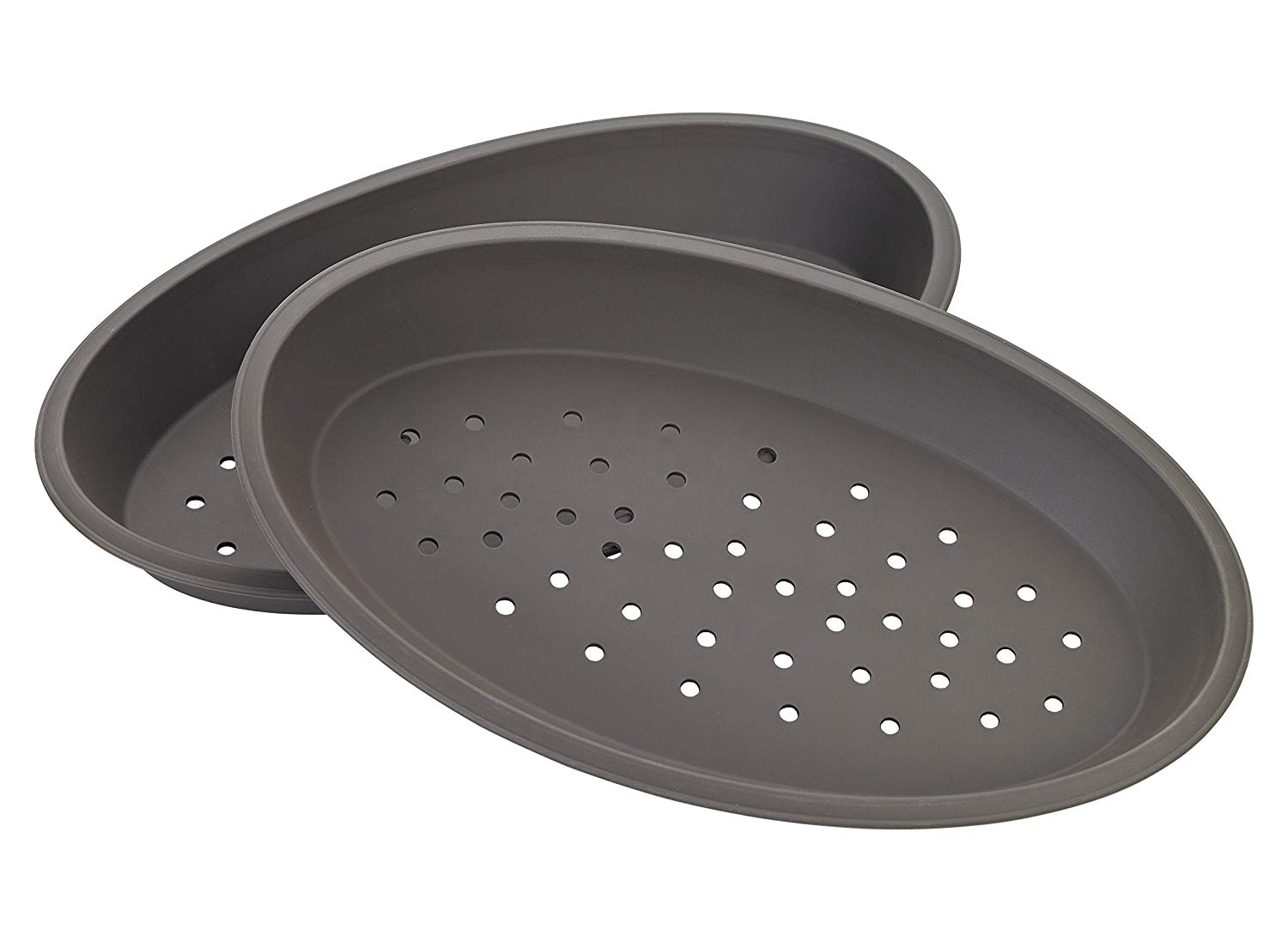 Lurch 85056 Flexi Form Pizza Form 2-He Set, Brown, 20 x 15 x 10 cm