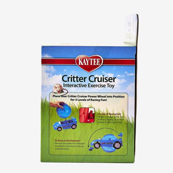 Kaytee Critter Cruiser, Interactive Exercise Toy, Ball, Safe, Secure, for Hamsters, Gerbils (Colours May Vary) - Image 4