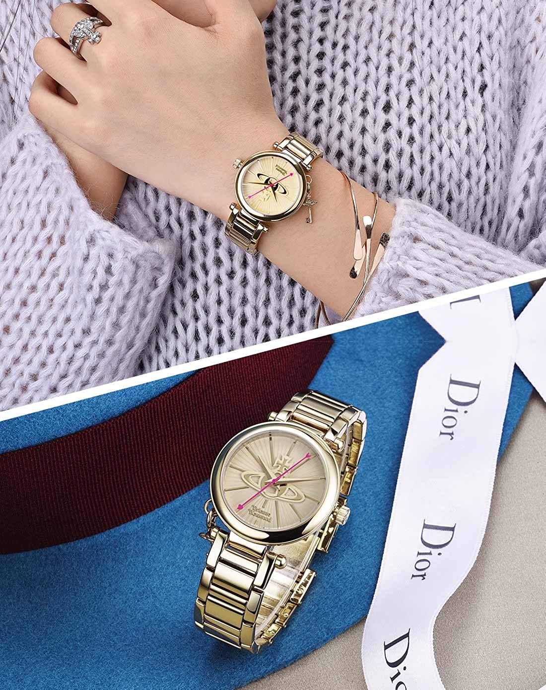 Vivienne Westwood Women's Kensington II Quartz Watch with Gold