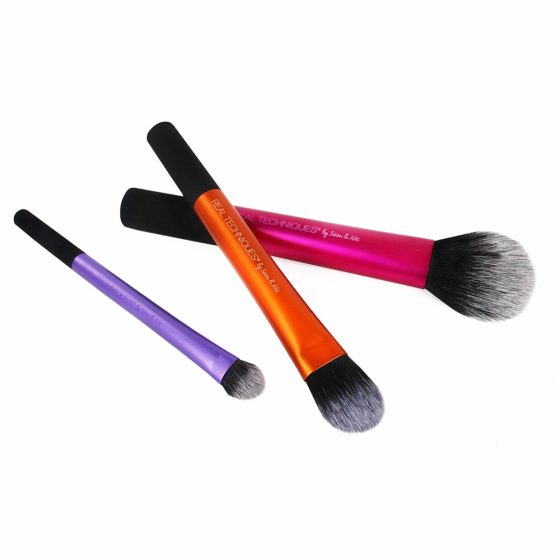 Real Techniques Technique Essentials Make-Up Brush Set - Image 4