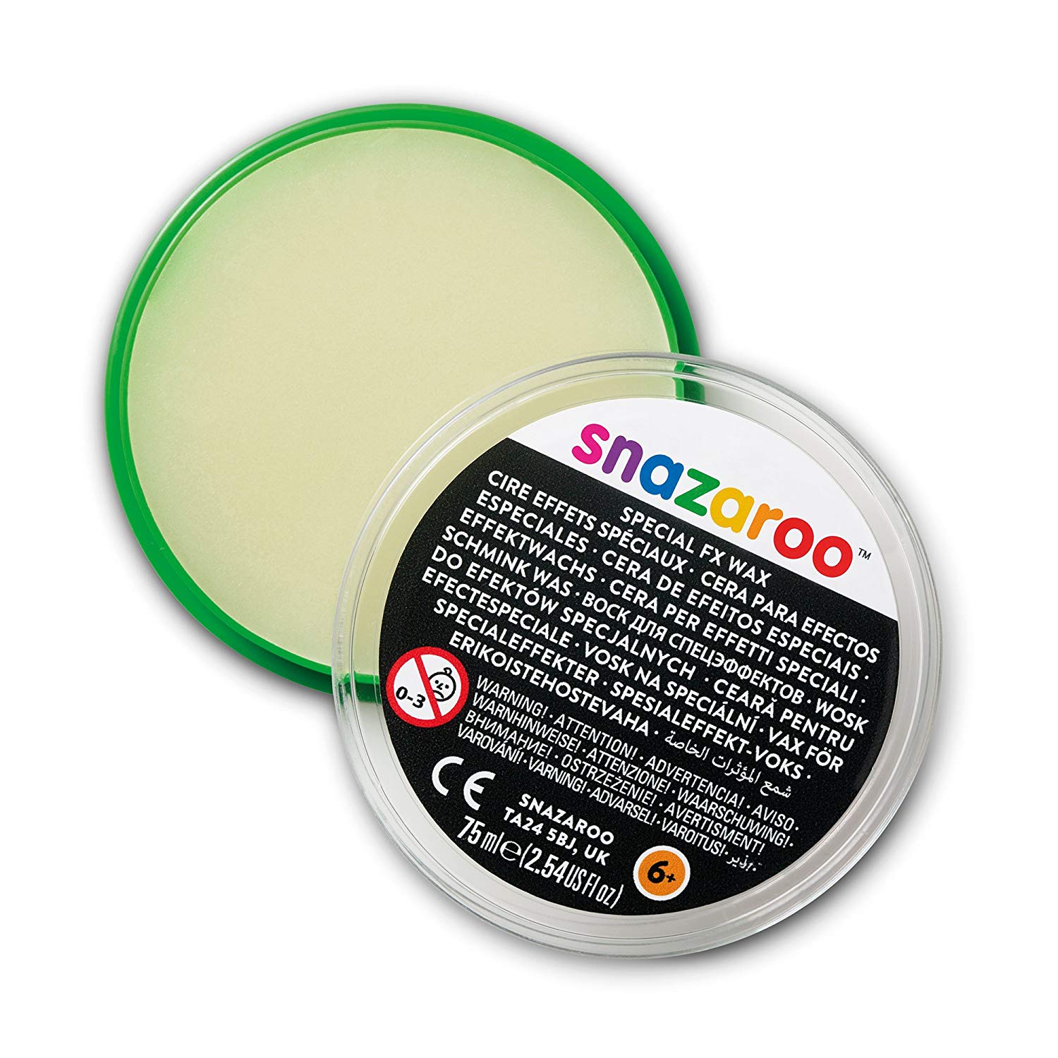 Snazaroo Halloween Classic Face and Body Paint, Halloween Special Effects Wax Pot, 75 ml, Professional Water Soluble - Image 3