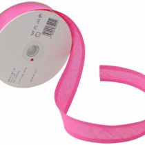Inastri 25/5/5 mm Cotton Bias Binding, Shocking Pink