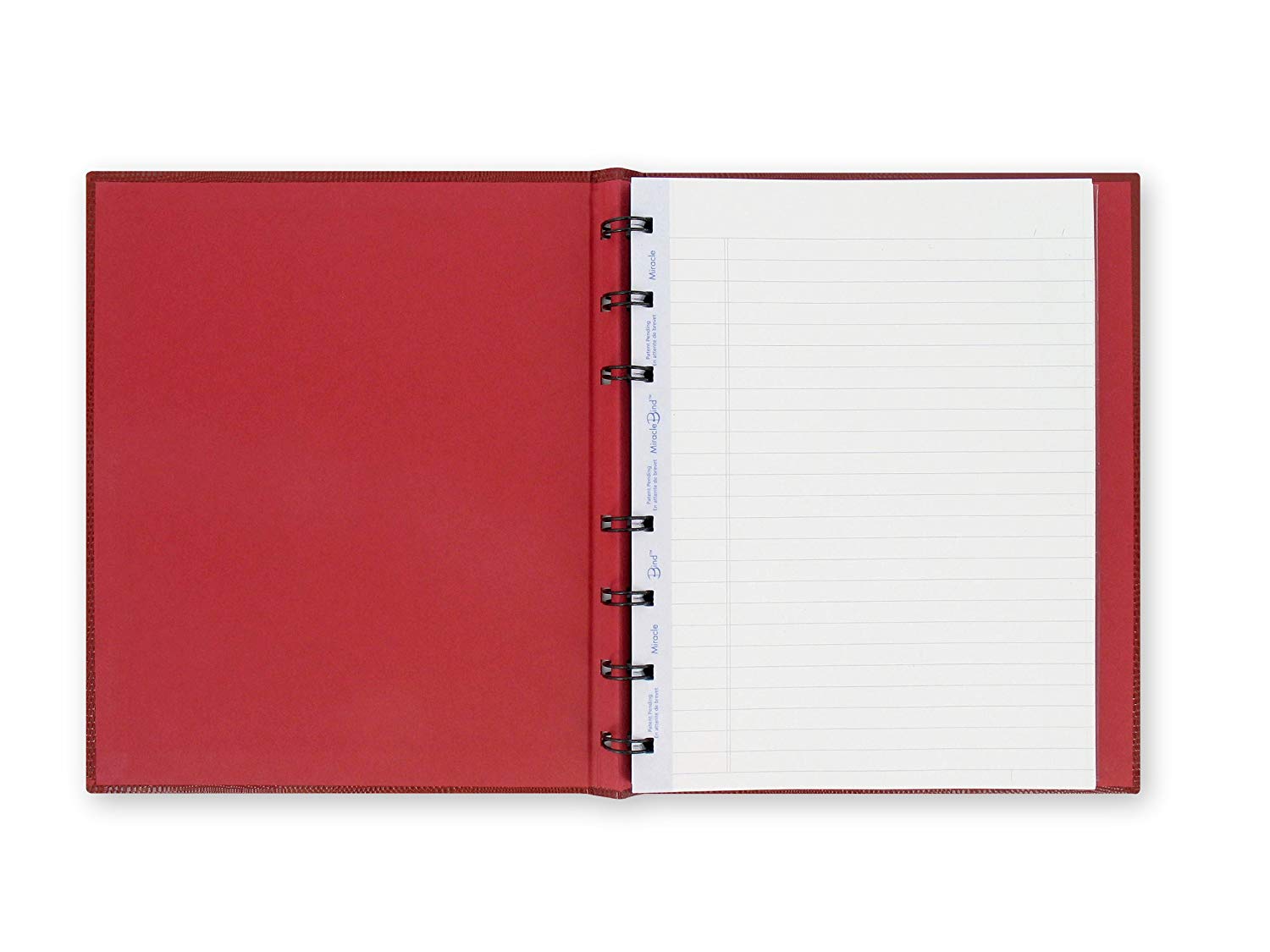 MiracleBind A5 Notebook - Red - Image 2