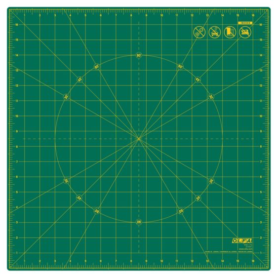 Olfa Rotating Cutting Mat, Green