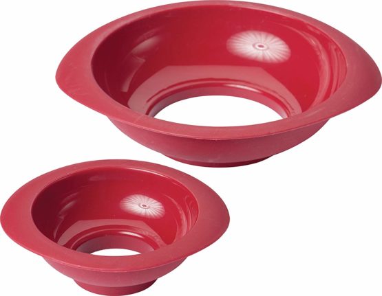 Westmark Double Jam Jar Pouring Funnel, Red, 2-Pack