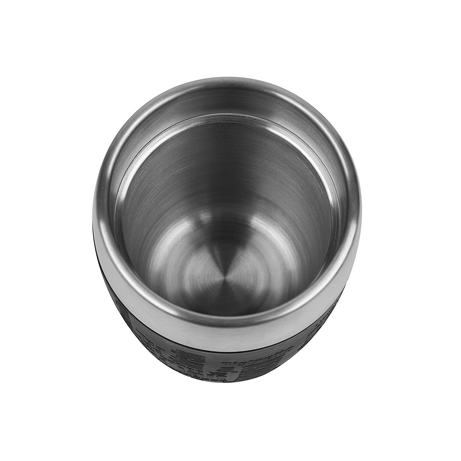 Emsa 514514 Travel Cup, insulated drinking cup with rotating closure, 200 ml, black, 9 Count (Pack of 1) - Image 3
