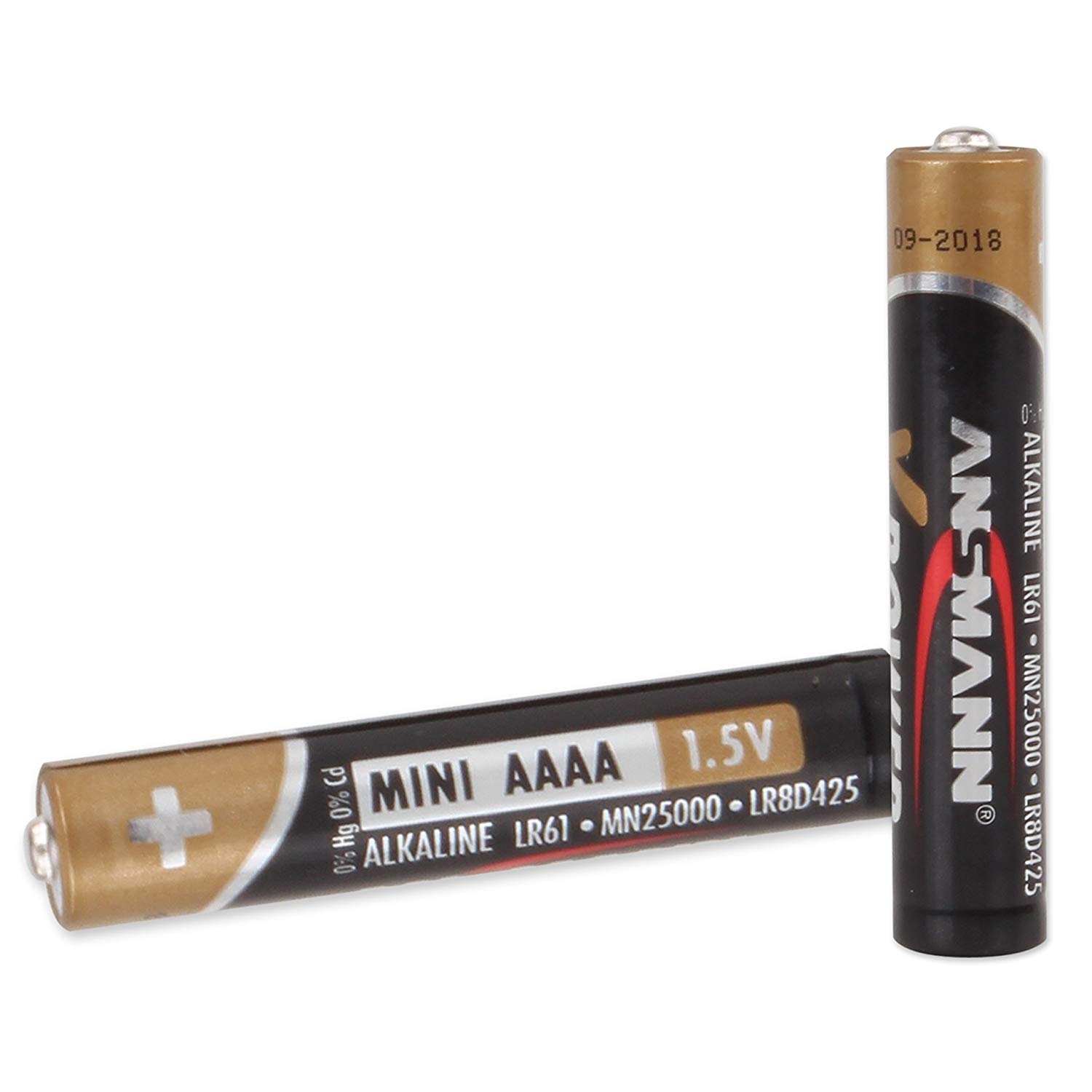 Ansmann LR8 1.5V XPower AAAA Alkaline Battery Pack of 2 Used for