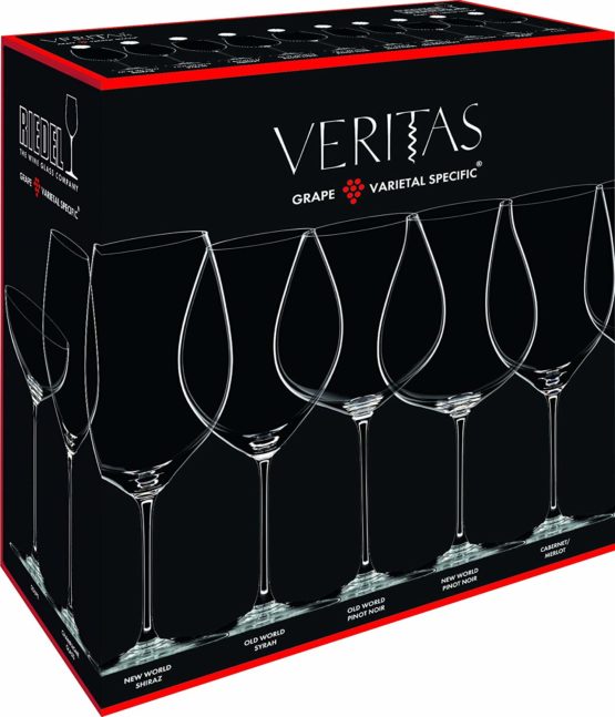 Riedel Veritas Pinot Noir Wine Glasses, Set of 2, Clear - Image 4