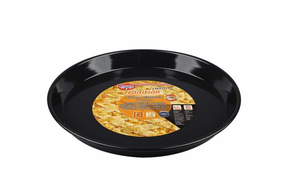 Drer Pizza-/ Baking tray Tradition Ø20 cm in black, Steel, 20 x 20 x 5 cm - Image 3